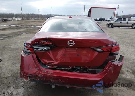 2025 Nissan Sentra Sv from USA, damaged, VIN 3N1AB8CV3SY226596